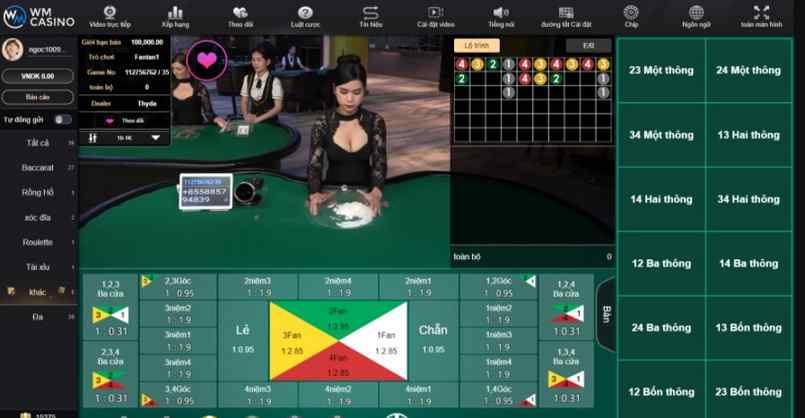 Fantan - tựa game Casino hot nhất hiện nay